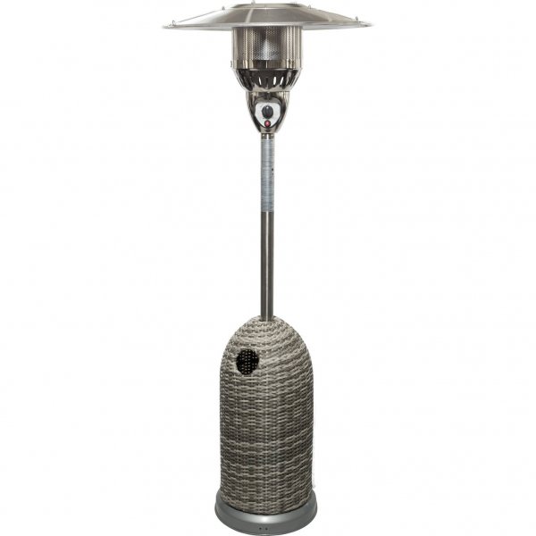 ACTIVA Terrassenheizstrahler Brolly Rattan Heizpilz