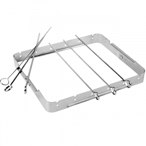 ACTIVA Grillspießhalter aus Edelstahl